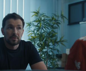 Barwy szczęścia odc. 3272. Marcin Kodur (Oskar Stoczyński), Bazylow (Andrzej Szeremeta)