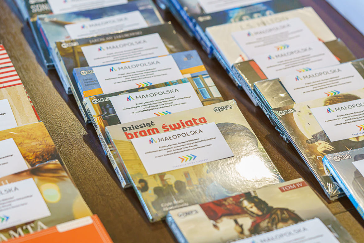 Prezenty dla Sądeckiej Biblioteki Publicznej