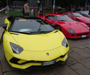 Zlot miłośników Ferrari w Mediolanie - Raduno Internazionale Ferrari 2017