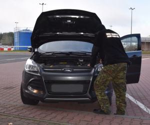 Skradziony Ford Kuga