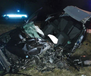 Koszmarny wypadek na Podlasiu. Jedna osoba nie żyje, siedem zostało rannych