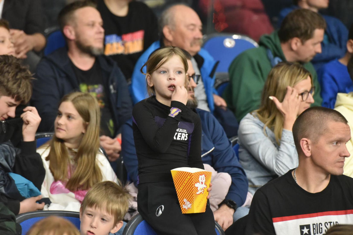 Arriva Polski Cukier Toruń - Dziki Warszawa 86:82, zdjęcia z pierwszego meczu fazy play-in