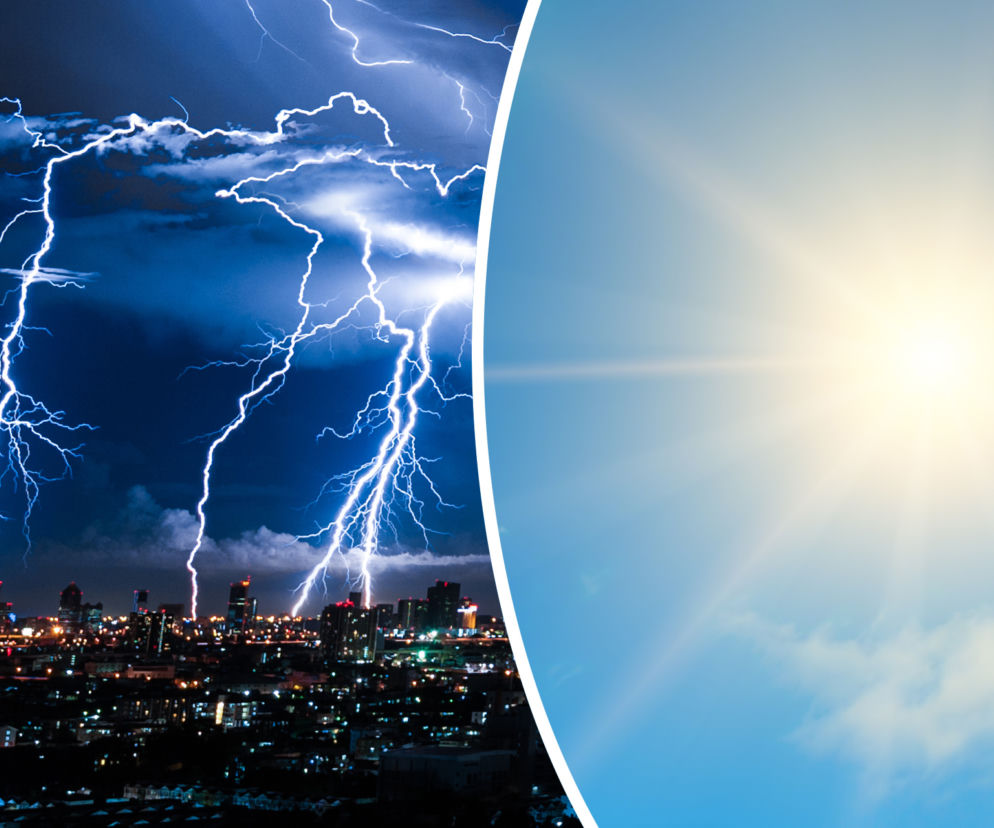 Burze z piorunami i gigantyczny spadek temperatur! Złowieszcza prognoza dla Polski