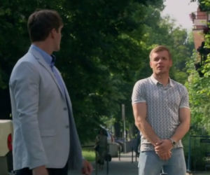 M jak miłość odcinek 1249, Marcin (Mikołaj Roznerski), Artur (Tomasz Ciachorowski)