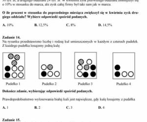 Próbny EGZAMIN GIMNAZJALNY grudzień 2011 - MATEMATYKA: jakie były PYTANIA, ARKUSZE, ODPOWIEDZI, PRZECIEKI