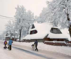 Najwyżej położona miejscowość w Polsce. Niewiele osób tam było