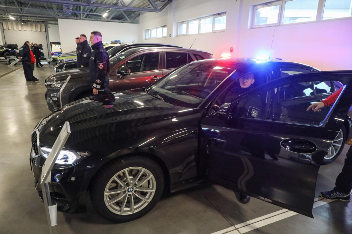 Nowe pojazdy na wyposażeniu policji na Podlasiu