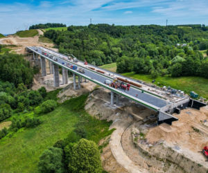 Budowa S19 - Babica Jawornik z najwyższą estakadą w Polsce