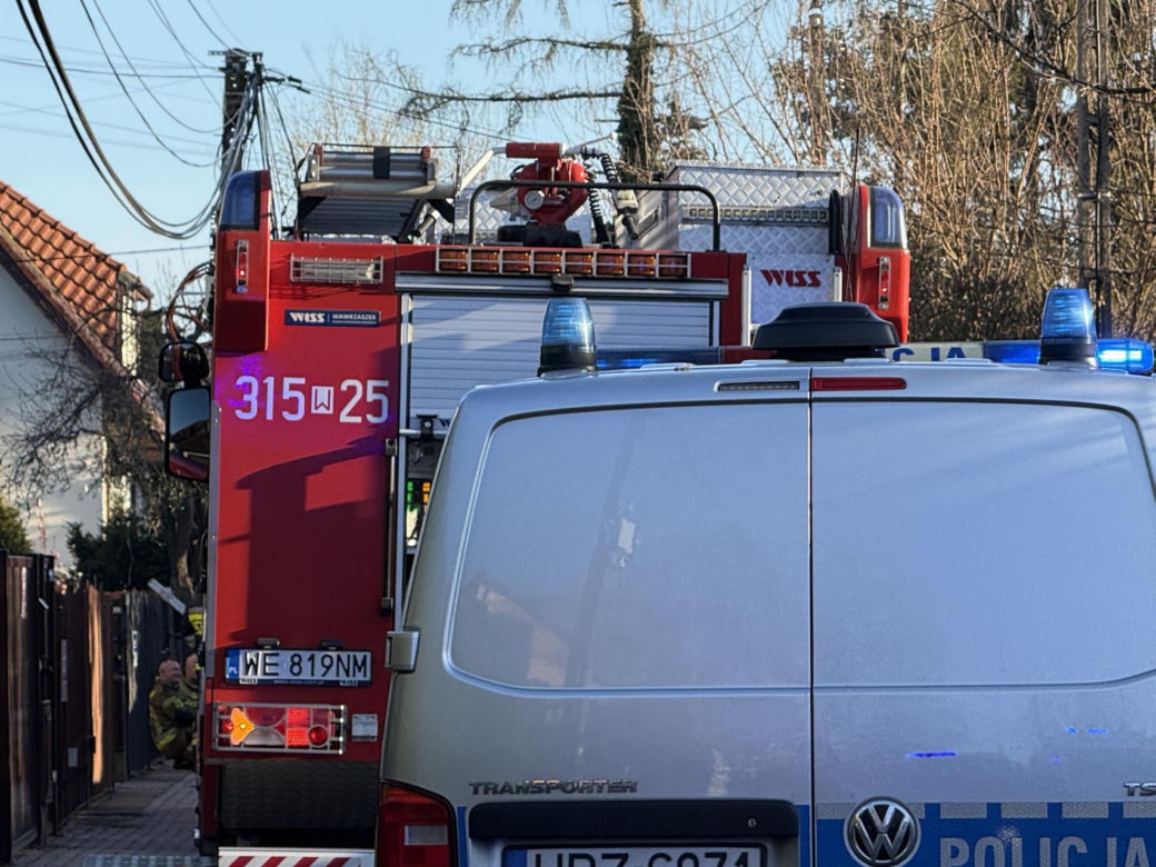 Tragiczny pożar w domu na Targówku. Nie żyje kobieta 