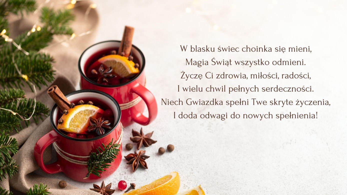 Wierszyki i życzenia na Boże Narodzenie 2024