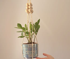 Kwietnik makrama DIY