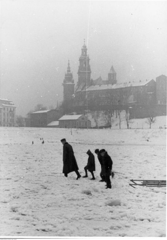 Zamarznięta Wisła, 1940 rok