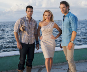 Za głosem serca (Lo Que La Vida Me Robo). Montserrat (Angelique Boyer), Alejandro (Sebastian Rulli), Jose Luis (Luis Roberto Guzman)