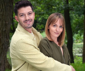 Barwy szczęścia, odc. 3285. Justin (Jasper Sołtysiewicz), Ola (Michalina Robakiewicz)