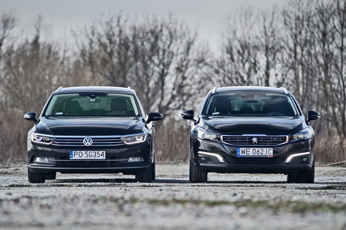 Peugeot 508 SW 2.0 HDI vs. Volkswagen Passat Variant 2.0 TDI