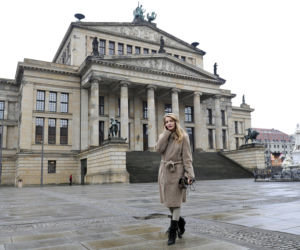 Kamilla Baar na Fashion Week w Berlinie
