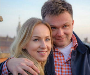 Szymon Hołownia z żoną Urszulą
