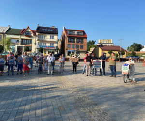 Lex TVN: PROTESTY W CAŁEJ POLSCE 10.08. Protestowali tez w Starachowicach