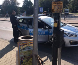  Zderzenie z radiowozem na Woli