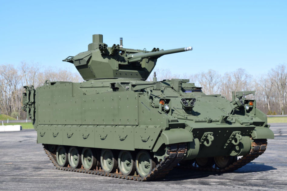 AMPV z wieżą Oshkosh MCWS 30