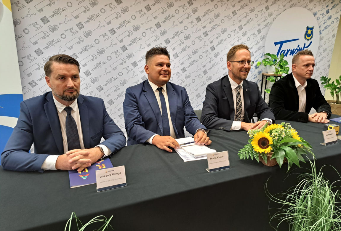 Budowa ul. Rady Europy w Tarnowie - podpisanie umowy