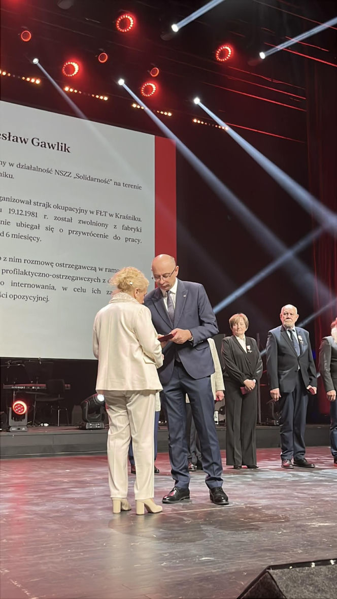 Bohaterowie Solidarności odznaczeni