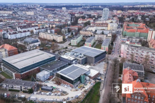 Budowa Szczecińskiego Domu Sportu - grudzień 2025