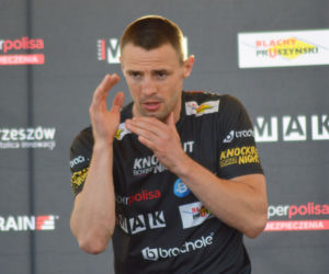 KnockOut Boxing Night 7 w Rzeszowie - trening medialny (Marek Matyja)