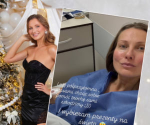 Moro wylądowała w szpitalu przed samymi świętami! Pokazała zdjęcie ze szpitalnego łóżka