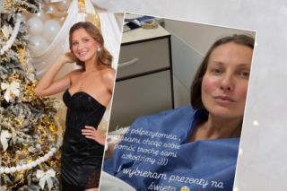 Moro wylądowała w szpitalu przed samymi świętami! Pokazała zdjęcie ze szpitalnego łóżka