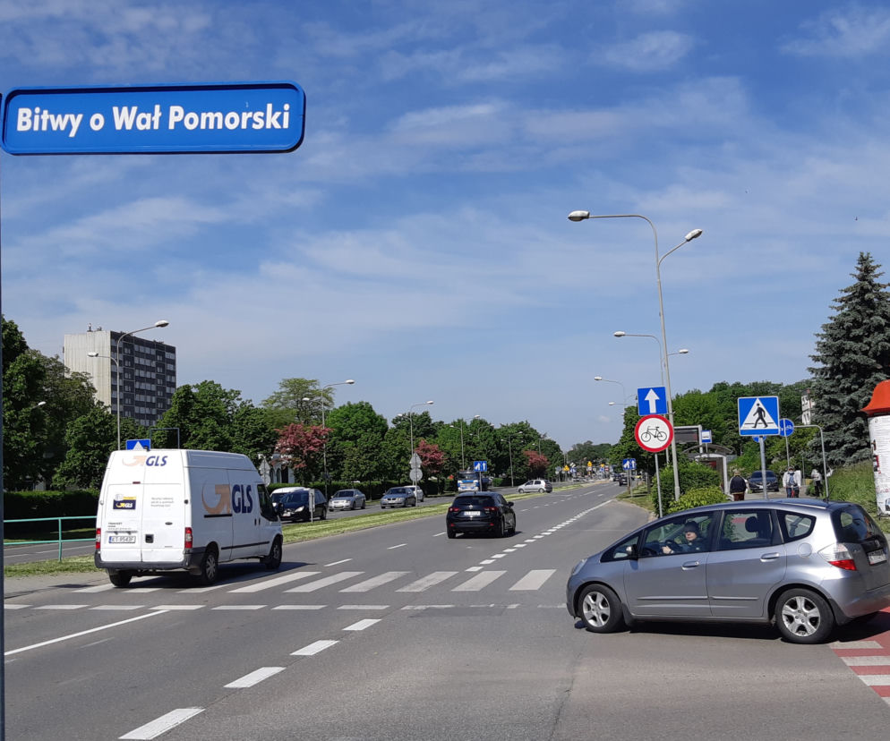 Nowoczesne przejście w ciągu ulicy Słonecznej
