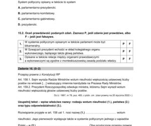 Matura 2022: WOS rozszerzony. Arkusze CKE, zadania, pytania. Poziom rozszerzony	