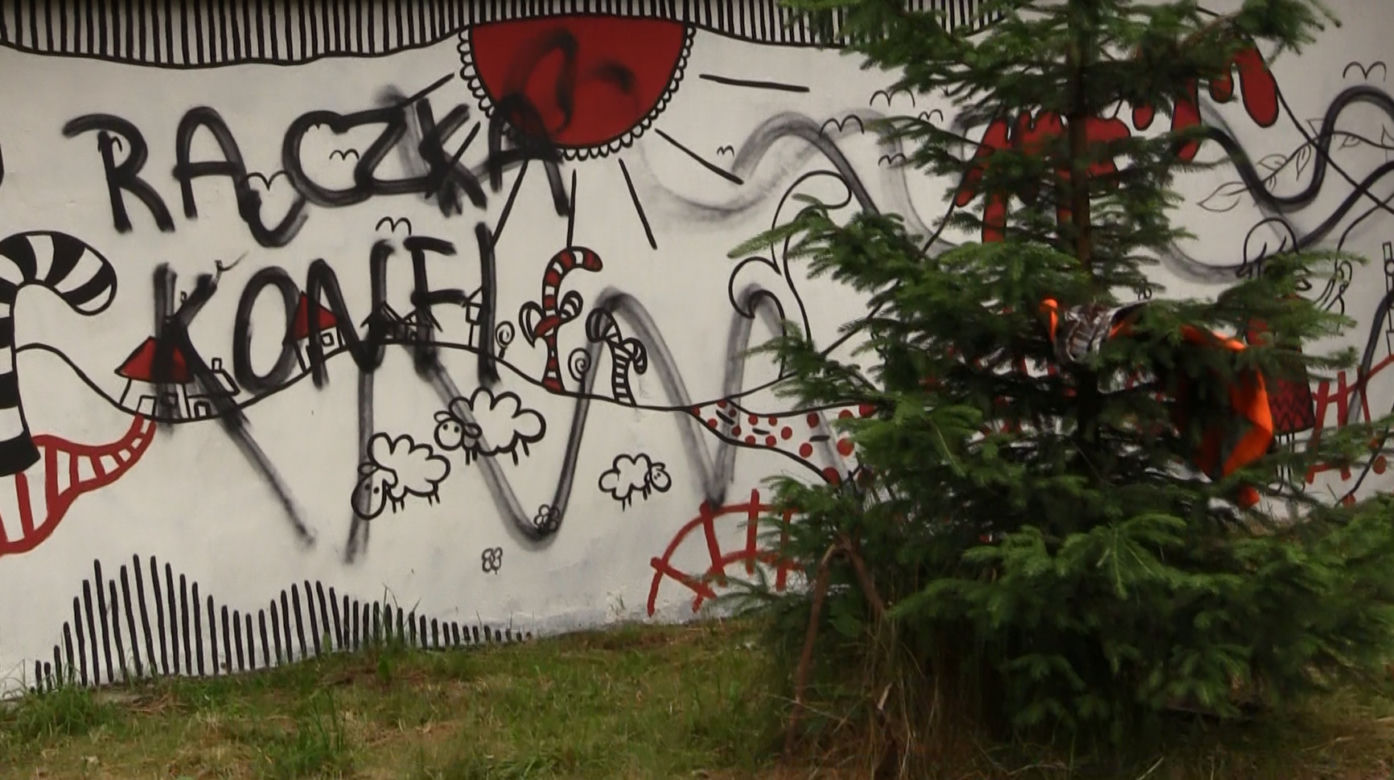 Mural przy ul. Kwartowej