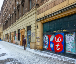 Graffiti w centrum Warszawy w 2026 r.