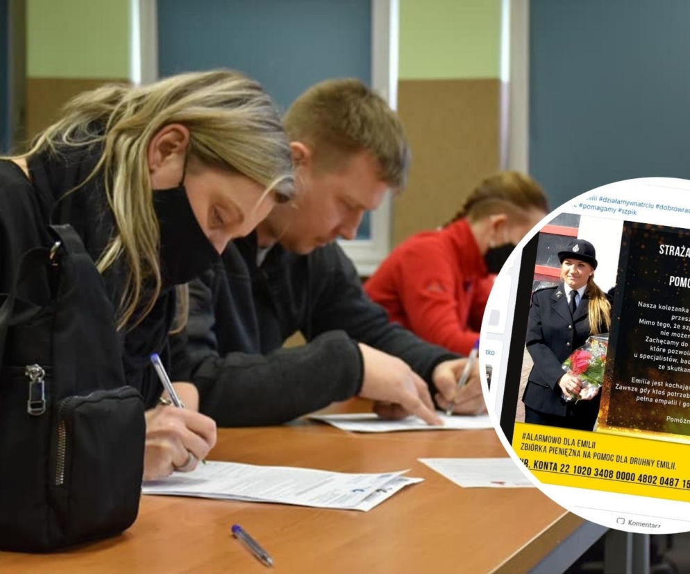 Strażaczka z Łodzi potrzebuje pomocy: poszukiwany bliźniak genetyczny! Zarejestrować się może każdy