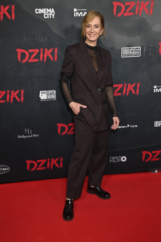 Anita Sokołowska zmieniła kolor włosów. Tak zaprezentowała się na przedpremierze filmu "Dziki"