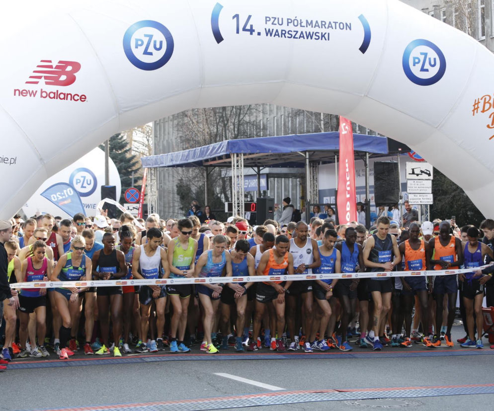 Warszawiacy pobiegli w maratonie