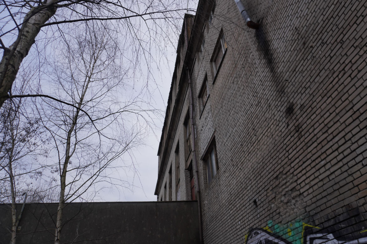 Opuszczona fabryka w Fastach na obrzeżach Białegostoku