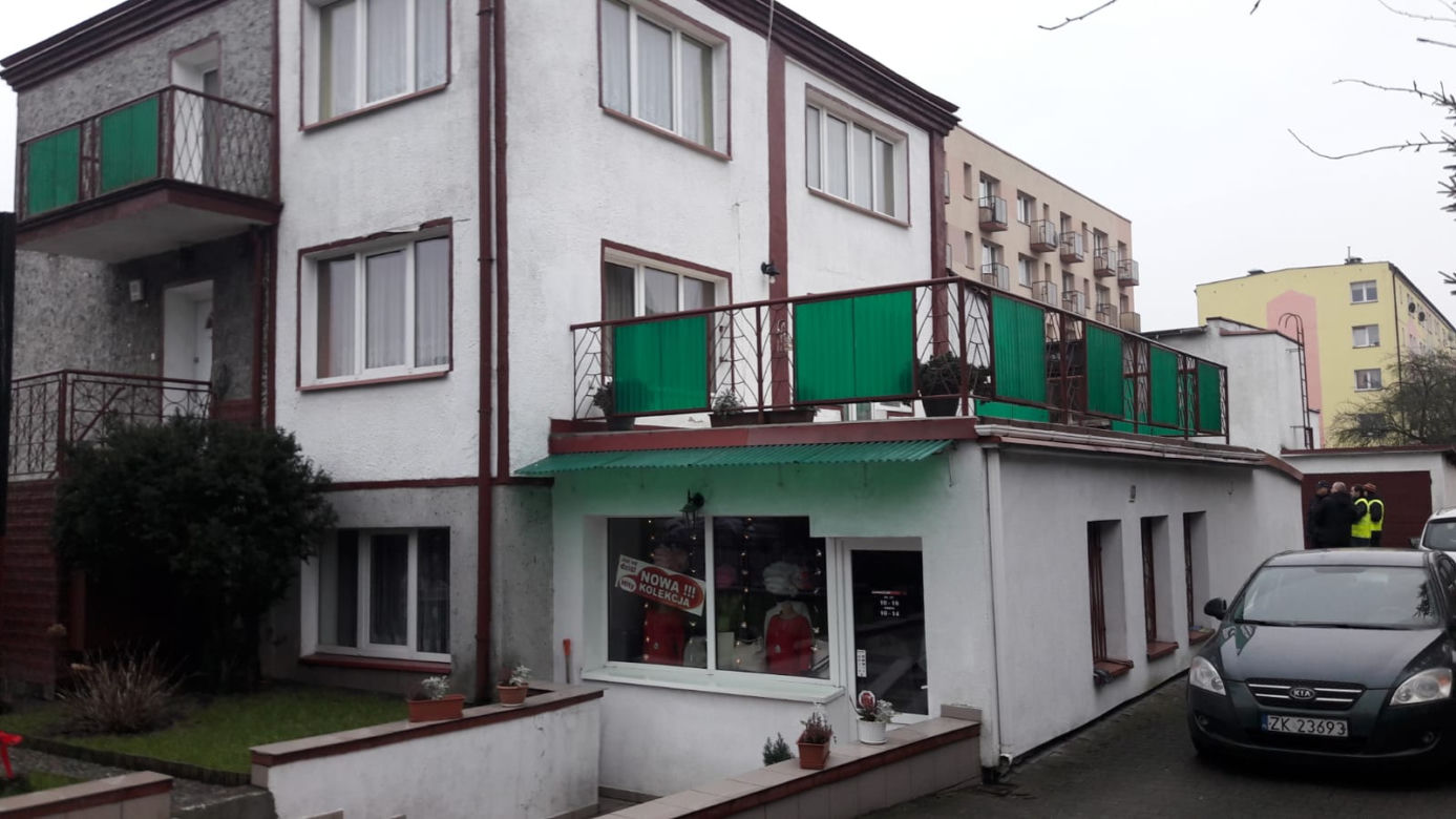 Tragedia w escape room w Koszalinie. Trwa wizja lokalna [ZDJĘCIA]