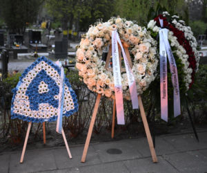 Tak wygląda grób Jacka Magiery po pogrzebie