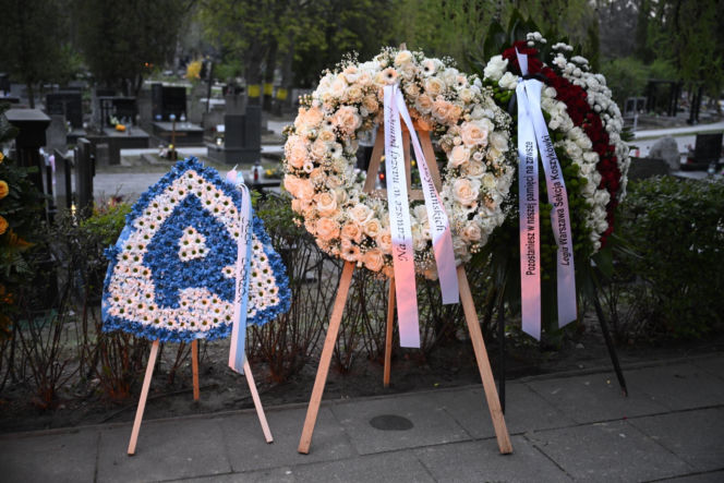 Tak wygląda grób Jacka Magiery po pogrzebie