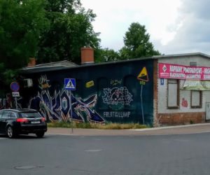 Mural na pamiątkę Ale urwał!