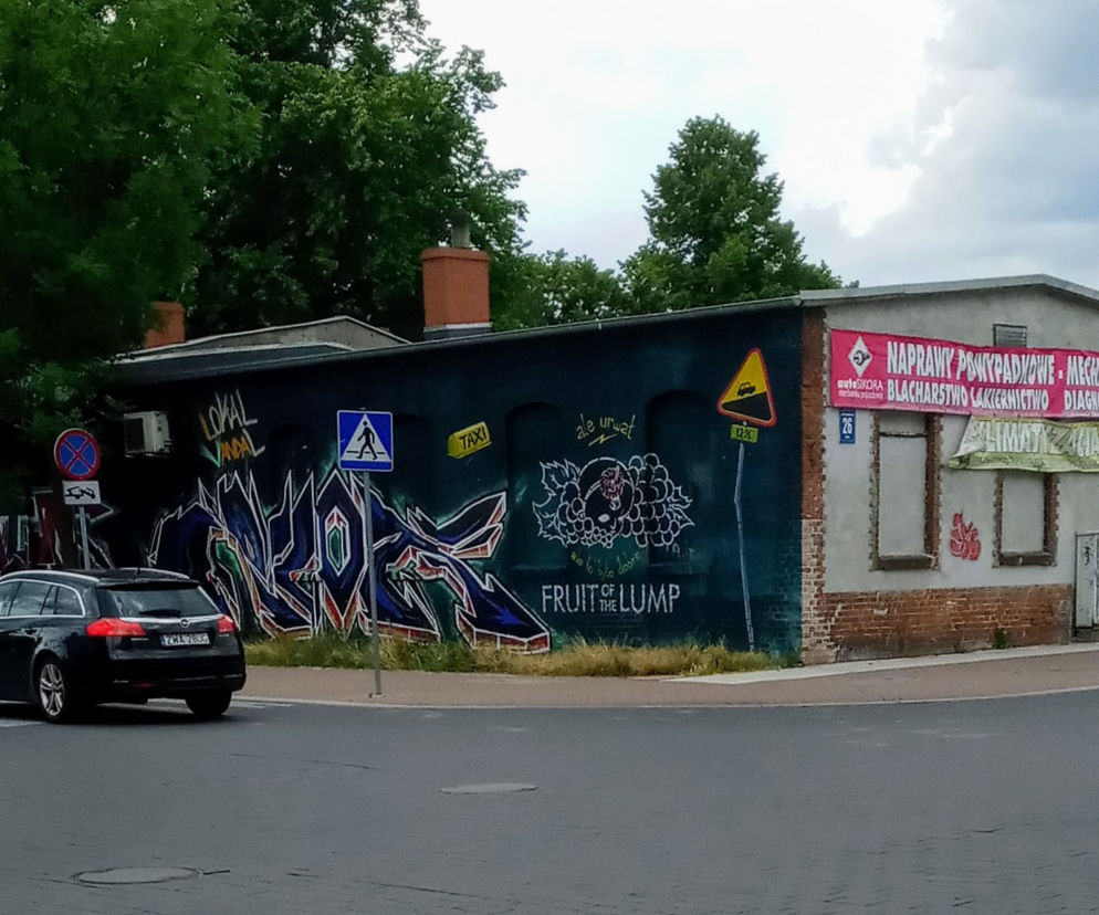 Mural na pamiątkę Ale urwał!