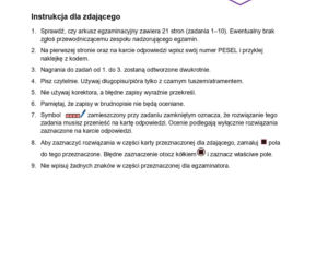 Matura 2026 język angielski poziom rozszerzony - arkusz CKE