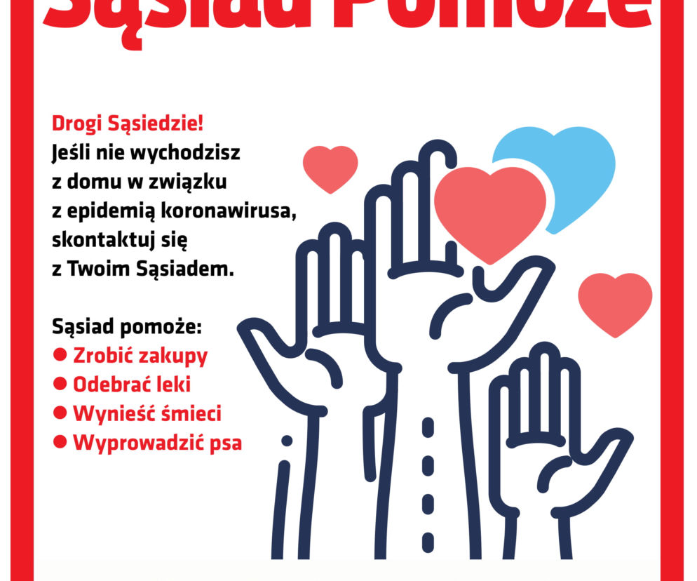 #RazemPrzeciwkoKoronawirusowi. Pobierz plakat i pomóż