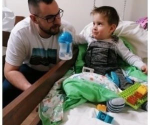 Śląskie: 3-letni syn policjanta jest ciężko chory. Jaś potrzebuje pomocy 