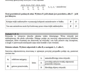 Egzamin gimnazjalny 2017 część przyrodnicza