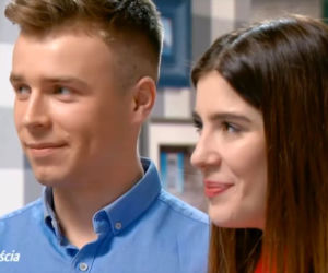Barwy szczęścia po wakacjach 2020. Patryk (Konrad Skolimowski), Agata (Natalia Zambrzycka)