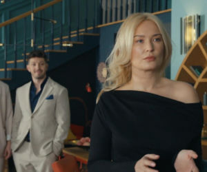 Barwy szczęścia odc. 3418. Karolina (Marta Dąbrowska), Justin (Jasper Sołtysiewicz), Kajtek (Jakub Dmochowski)
