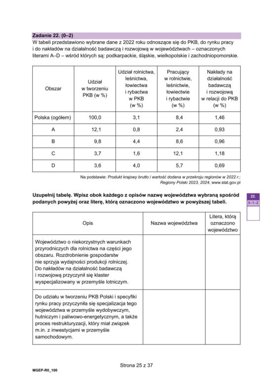 Matura 2026 z rozszerzonej geografii: arkusze CKE [Formuła 2023] 15.05.2026
